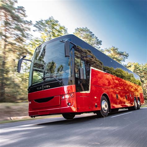 red coach busses